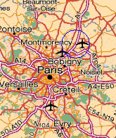 Paris Airport Map